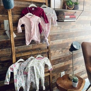 Baby girl newborn pajamas